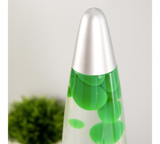 Светильник RISALUX Ракета 1x30Вт Е14-R39 (воск) серебро 11x11x41см 736026