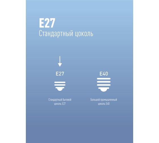 Светодиодная лампа КОСМОС HWLED 40W 220V E27 4500K LksmHWLED40WE2745