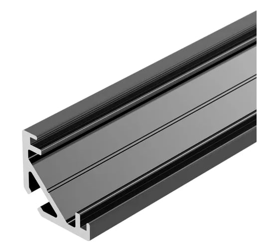 Профиль Arlight SL-KANT-H10-2000 BLACK, 2м 049014