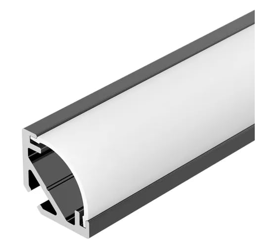 Профиль Arlight SL-KANT-H10-2000 BLACK, 2м 049014