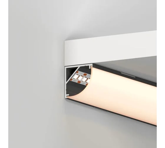 Профиль Arlight SL-KANT-H20-2000 BLACK, 2м 049016