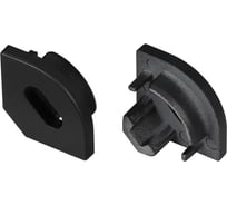 Заглушка Arlight SL-KANT-H10 BLACK, с отверстием, 1 комплект 049410