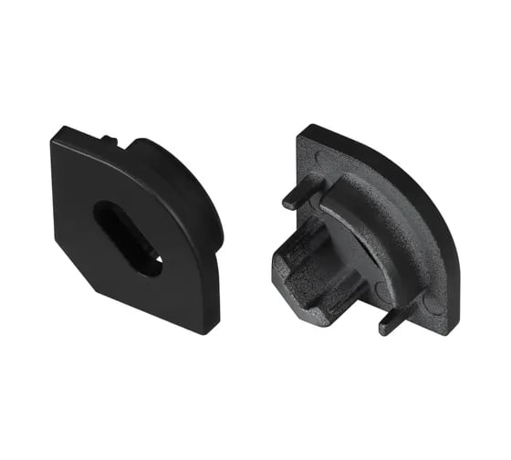 Заглушка Arlight SL-KANT-H10 BLACK, с отверстием, 1 комплект 049410 1