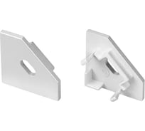 Заглушка Arlight SL-KANT-H18 FLAT, с отверстием, 1 комплект 049044