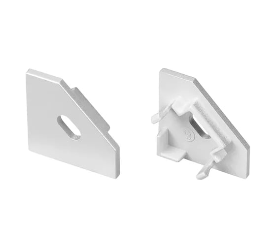 Заглушка Arlight SL-KANT-H18 FLAT, с отверстием, 1 комплект 049044 1