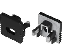 Заглушка Arlight SL-MINI-10 BLACK, с отверстием, 1 комплект 049415