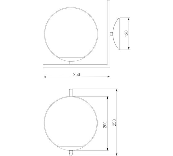 Настенный светильник Eurosvet 70153/1 хром a050265