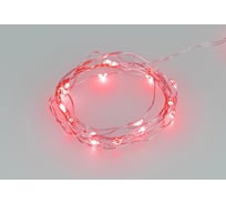 Светодиодная гирлянда Ardecoled ARD-DEW-HOME-2000-CLEAR-20LED-STD Red IP20 048696