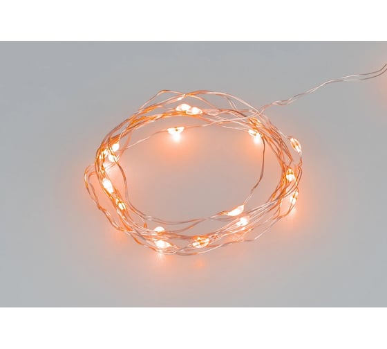 Светодиодная гирлянда Ardecoled ARD-DEW-HOME-2000-CLEAR-20LED-STD Orange 048693 1