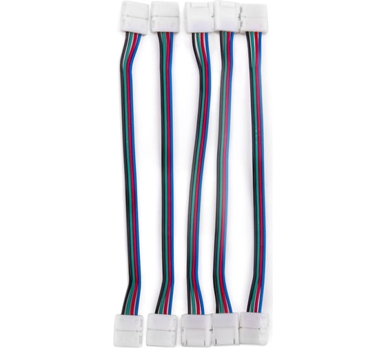 Гибкий коннектор Elektrostandard для ленты двусторонний (5pkt) Бегущая волна a049852
