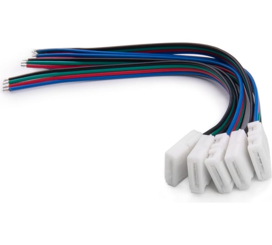 Гибкий односторонний коннектор Elektrostandard для ленты Бегущая волна (5pkt) a049853