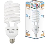 Люминесцентная лампа TDM ELECTRIC НЛ-HS-65 Вт-6500 К–Е27 SQ0347-0042