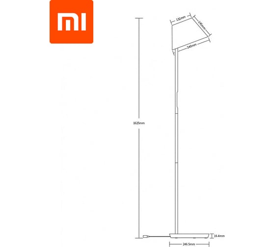 Светодиодный торшер Yeelight Smart Floor Lamp YLLD01YL WHITE