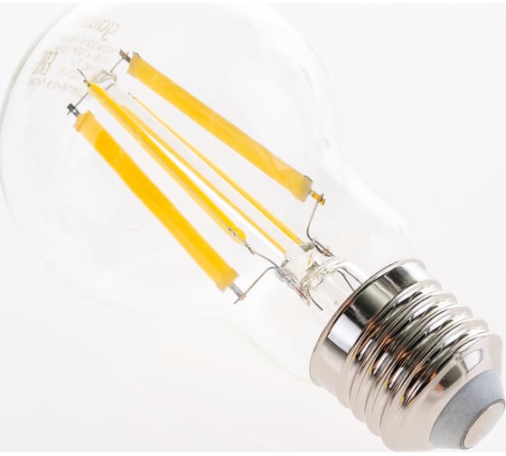 Лампа Gauss Filament А60 15W 1450Лм 4100К Е27 LED 1/10/40 102902215