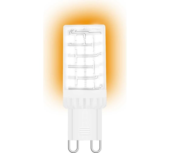 Лампа Gauss G9, AC185-265V, 5,5W, 560lm, 3000K, керамика, LED 107009106