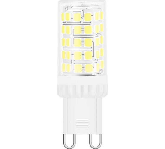Лампа Gauss G9, AC185-265V, 5,5W, 560lm, 3000K, керамика, LED 107009106