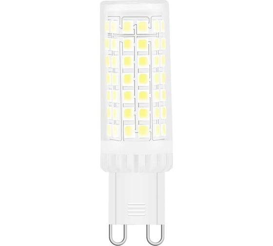 Лампа Gauss G9, AC185-265V, 6W, 770lm, 3000K, керамика, LED 107309106