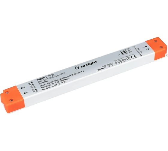 Блок питания Arlight ARV-SP-12030-SLIM-PFC 1шт 047988 1