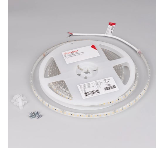 Светодиодная лента Arlight герметичная RTW-PU-A120-10.5mm 24V Warm3000 5м 029043(3)