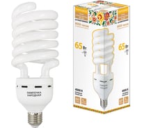 Люминесцентная лампа TDM ELECTRIC НЛ-HS-65 Вт-4000 К–Е27 SQ0347-0041