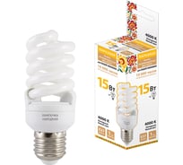 Люминесцентная лампа TDM ELECTRIC НЛ-FST2-15 Вт-4000 К–Е27 42х102 мм SQ0347-0009