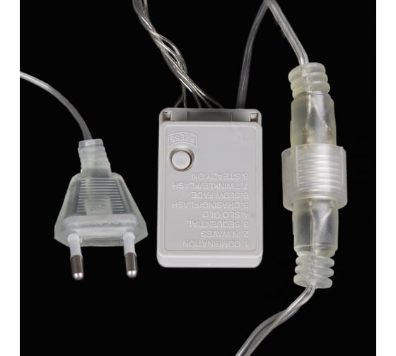 Светодиодная гирлянда бахрома Sneha A-056 WT