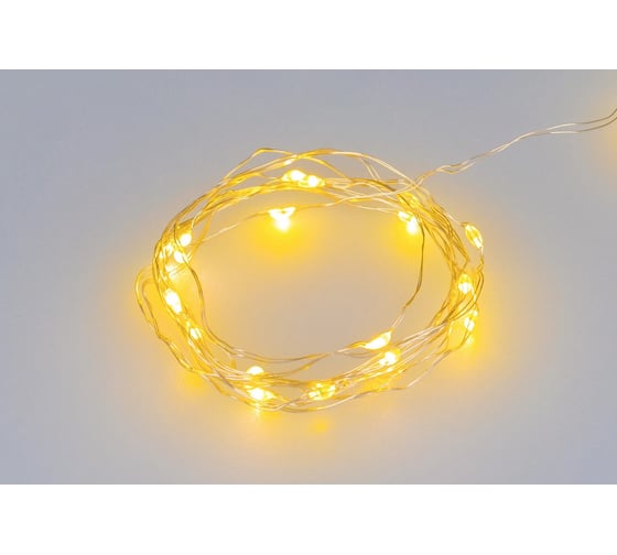 Светодиодная гирлянда Ardecoled ARD-DEW-HOME-2000-CLEAR-20LED-STD Yellow 048694 1