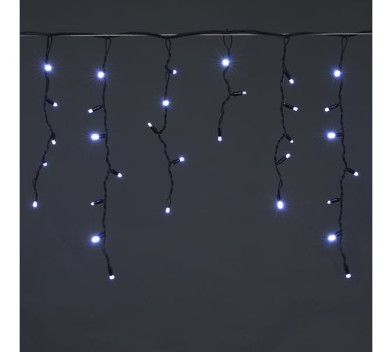 Светодиодная гирлянда бахрома Sneha A-057A WT FLASH