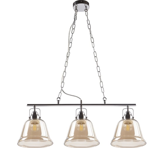 Подвес Rivoli 5055203, Avrora P3, хром, 3хE27, 40W, 25 Б0047343