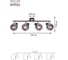 Спот Rivoli 7026704, Dorkas W4, черный/светлое дерево, 4хE14, 40W, 6/72 Б0047100 3