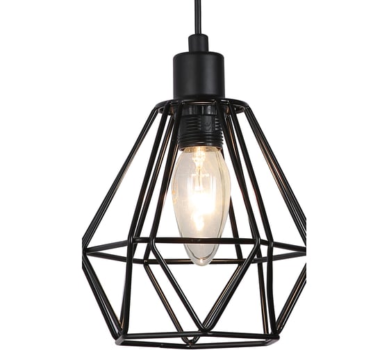 Бра Rivoli 2051401 Ianta A1 черный/темное дерево 1хE14 40W 10/90 Б0047475