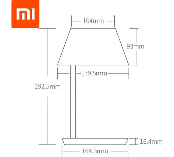 Настольная лампа Yeelight LED Table Lamp, китайская вилка YLCT02YL WHITE