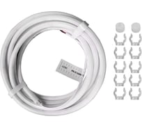 Светодиодная лента Jazzway термостойкая для бани и сауны PFN-03 "SAUNA 24V" 2835/120 4000K 24В d13мм IP68 (упаковка 5м) 5058750