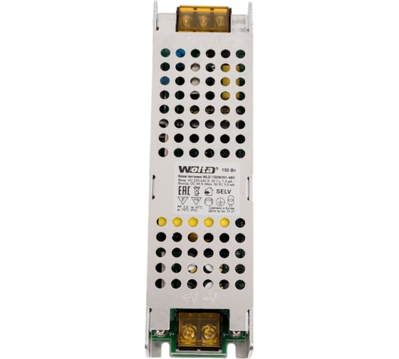 Блок питания Wolta для светодиодной ленты 150Вт 48В IP20 WLD-150W/01-48V