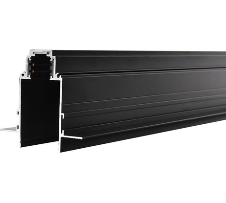Однофазный магнитный шинопровод Wolta, 1м черный WML-TR1/02B