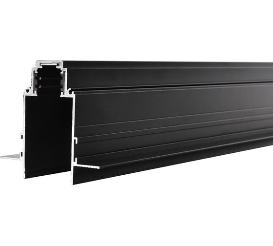 Однофазный магнитный шинопровод Wolta, 1м черный WML-TR1/02B