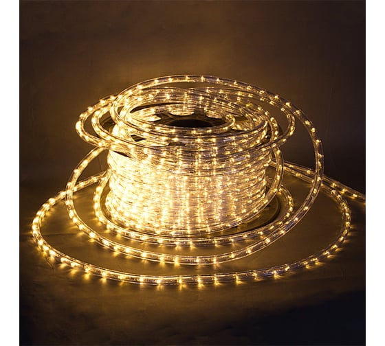 Гирлянда дюралайт Sneha 13-3W-50M-220V-LED-U WW