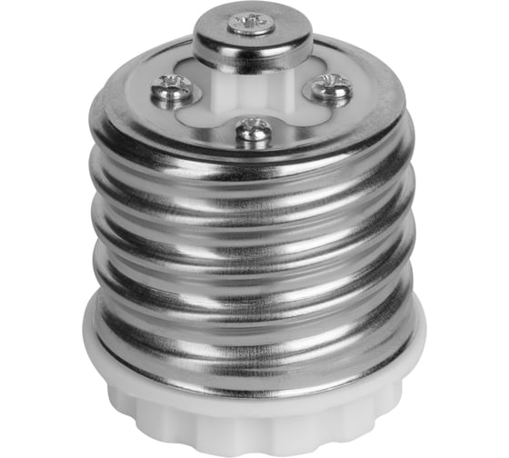 Переходник duwi E40-E27 белый, 24636 7
