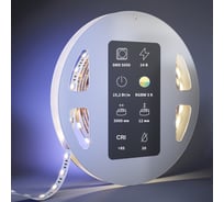 Светодиодная лента MAYTONI Ultra 24В 5050 19,2Вт/м 3000К 5м IP 20 201134