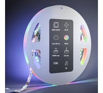 Светодиодная лента MAYTONI Ultra 24В 5050 14,4Вт/м 5м IP 20 201139