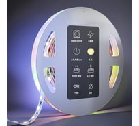 Светодиодная лента MAYTONI Ultra 24В 5050 14,4Вт/м 3000К 5м IP 20 201132