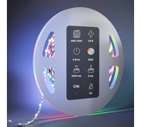 Светодиодная лента MAYTONI Ultra 24В 3838 6Вт/м 5м IP 20 201129