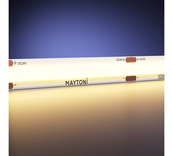 Светодиодная лента MAYTONI Ultra 24В COB 8Вт/м 2700К 5м IP 20 201070