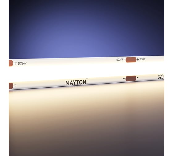 Светодиодная лента MAYTONI Ultra 24В COB 8Вт/м 3000К 5м IP 20 201071
