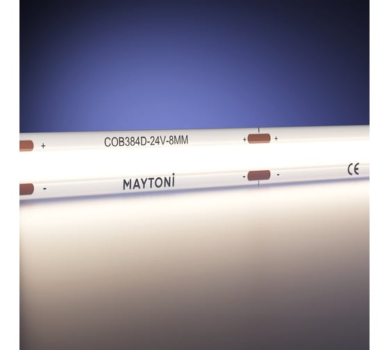 Светодиодная лента MAYTONI Ultra 24В COB 12Вт/м 4000К 5м IP 65 201079