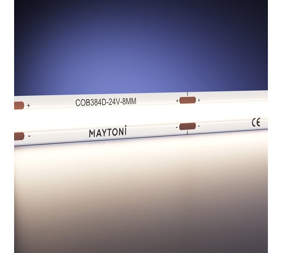 Светодиодная лента MAYTONI Ultra 24В COB 12Вт/м 4000К 5м IP 20 201076