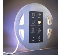 Светодиодная лента MAYTONI Ultra 24В COB 12Вт/м 2700К 5м IP 20 201074