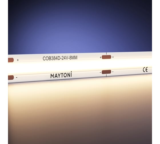 Светодиодная лента MAYTONI Ultra 24В COB 12Вт/м 2700К 5м IP 20 201074