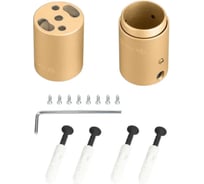 Крепление Arlight MOONLIGHT-VT-CEILING-DL-D25 Gold, 1 комплект 048402