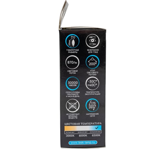 Светодиодная лампа LEEK LE SV LED 10W 6K E27 100 LE010502-0210